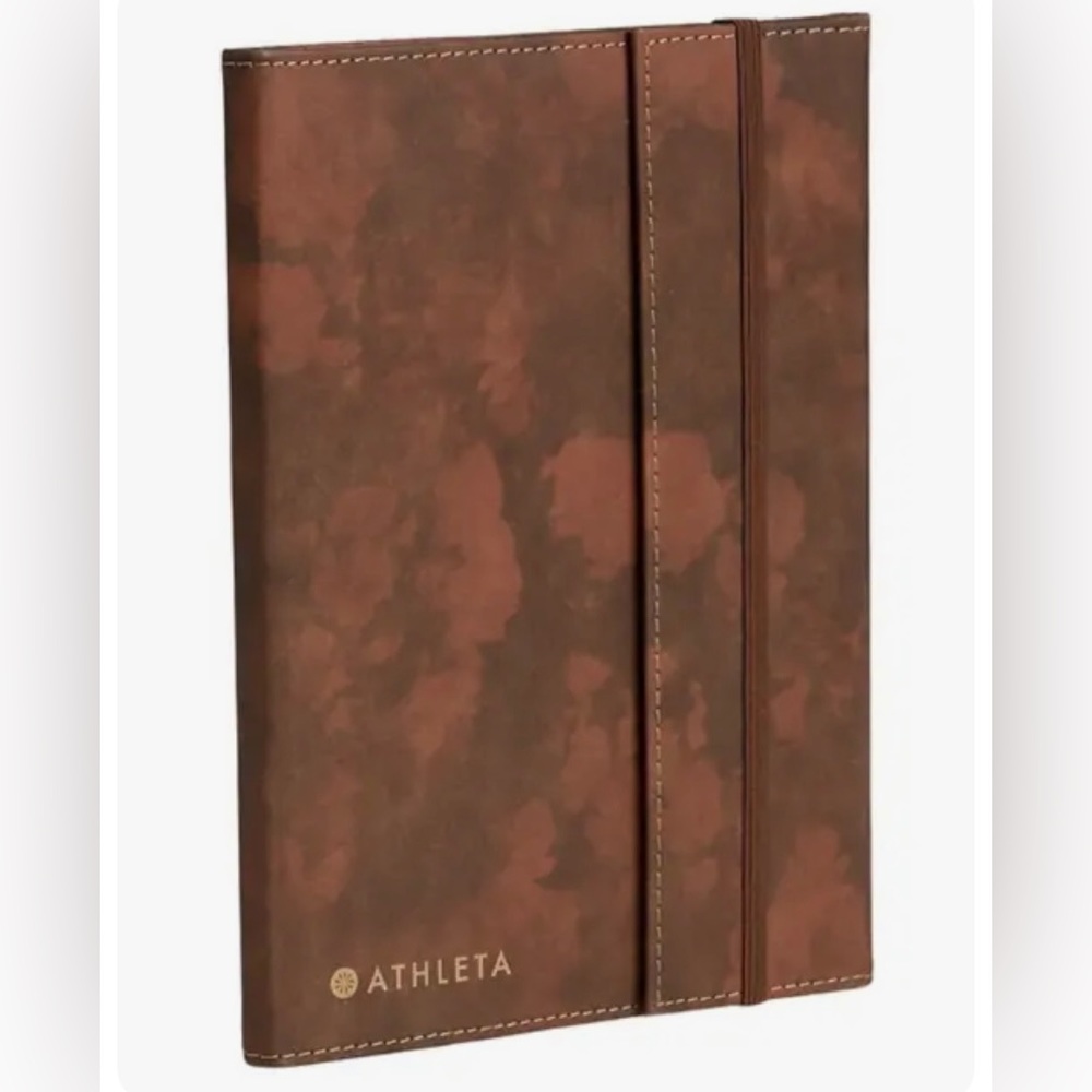 Athleta gratitude journal and cover